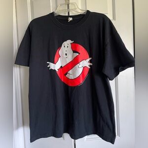 👻 GHOSTBUSTERS 👻 Black Short Sleeve T-Shirt